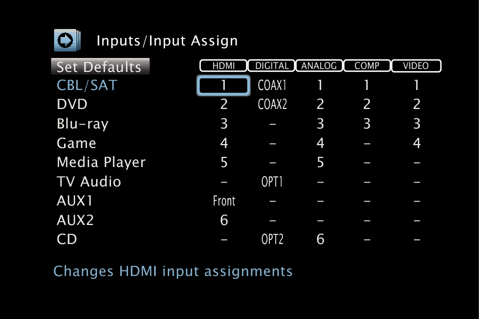 GUI InputAssign X85E3